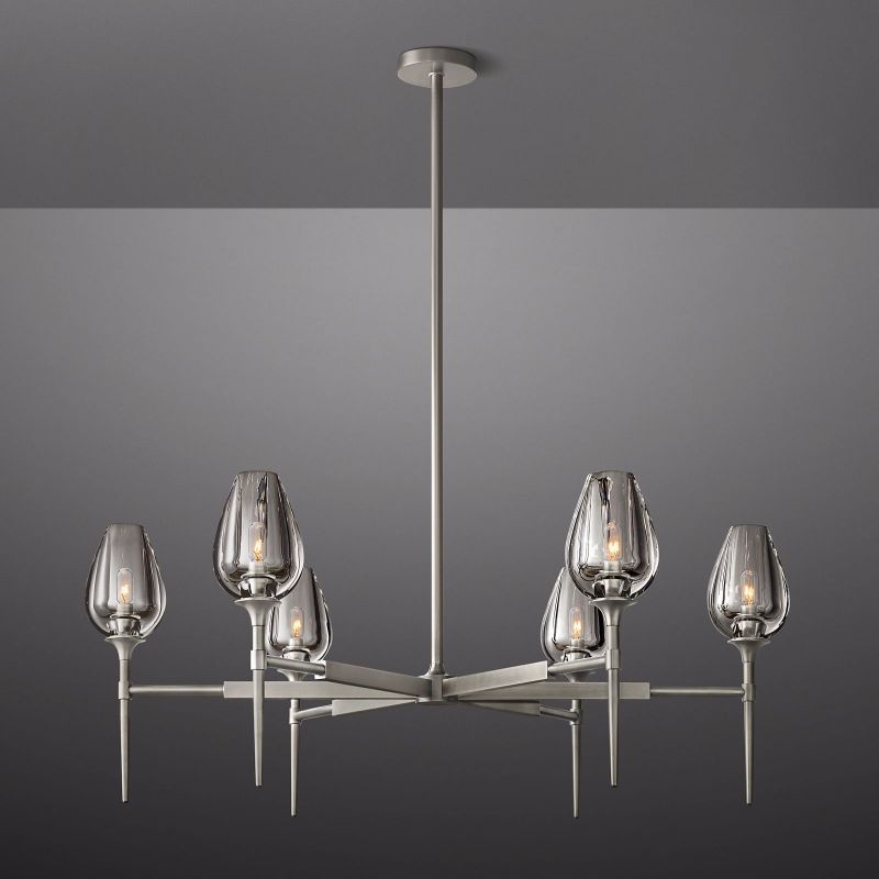 Tulessy Round Chandelier 42"