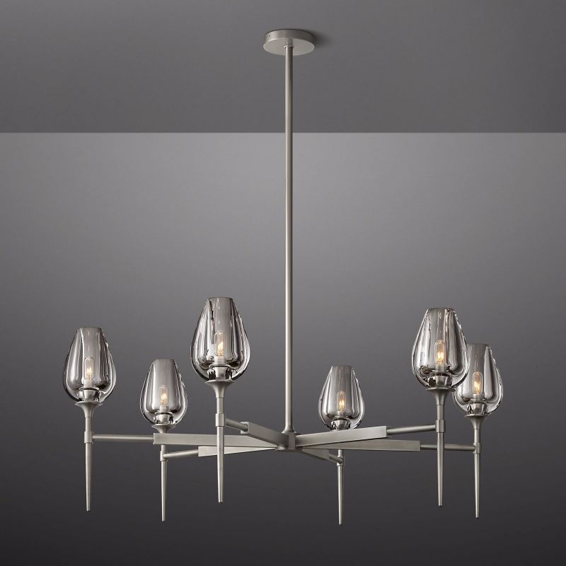 Tulessy Round Chandelier 42"