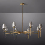 Tulessy Round Chandelier 54"