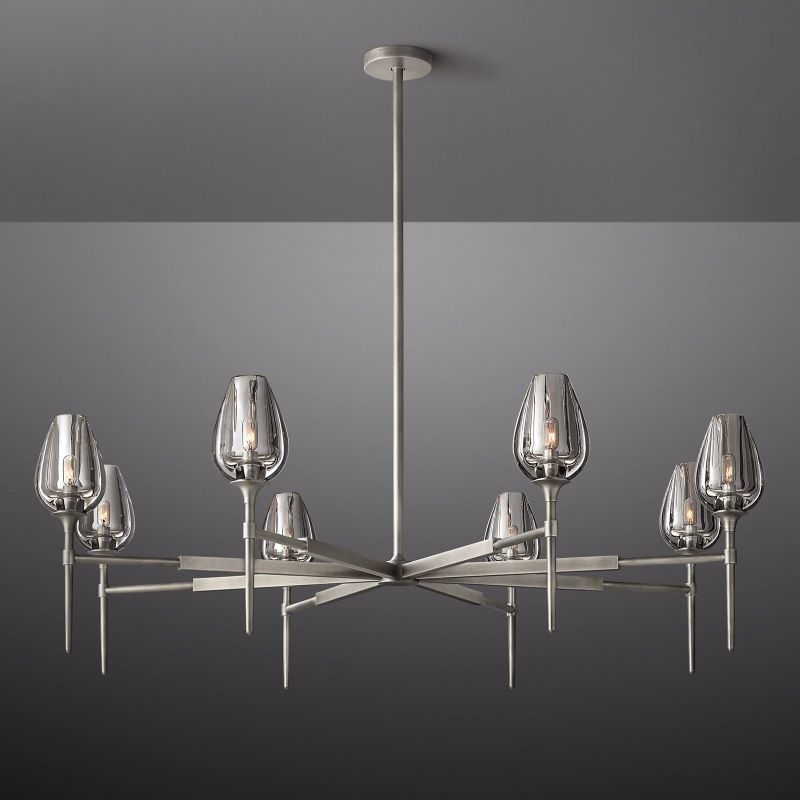 Tulessy Round Chandelier 54"