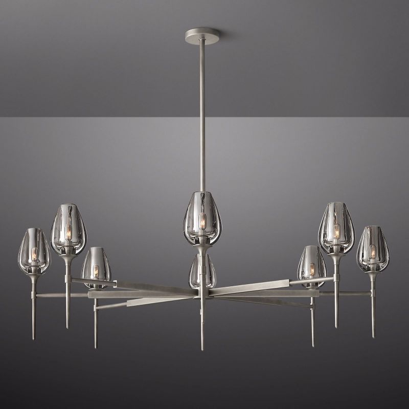 Tulessy Round Chandelier 54"