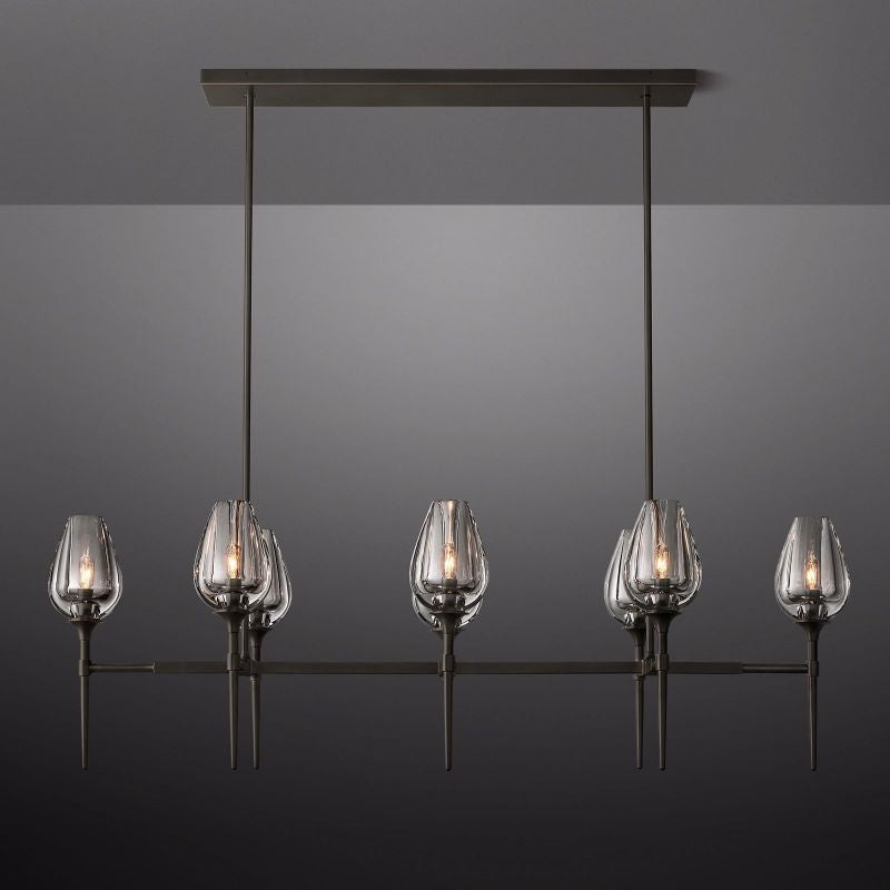 Tulessy Linear Chandelier 52"