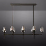 Tulessy Linear Chandelier 52"