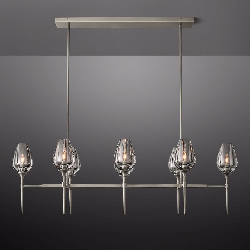 Tulessy Linear Chandelier 52"