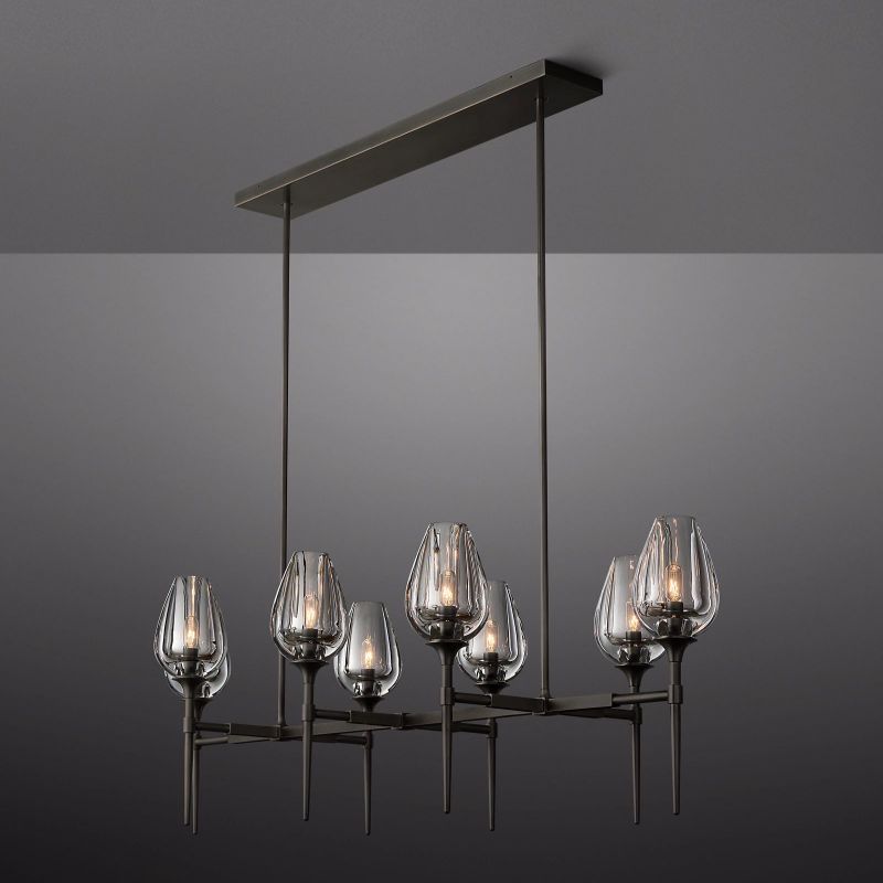 Tulessy Linear Chandelier 52"