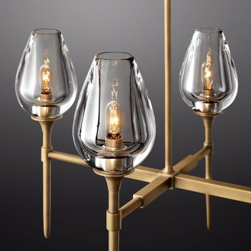 Tulessy Linear Chandelier 52"