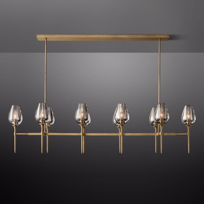 Tulessy Round Chandelier 65"