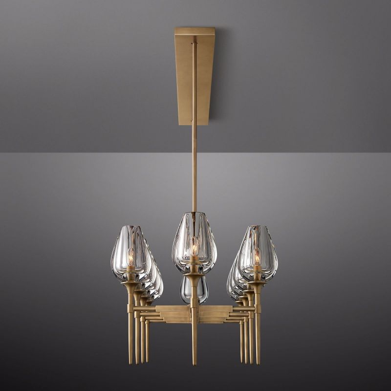 Tulessy Round Chandelier 65"
