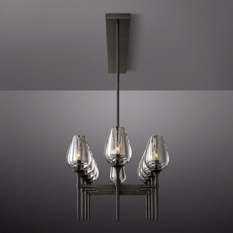 Tulessy Round Chandelier 65"