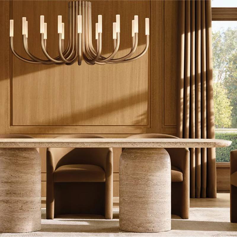 Rousselin Oval Chandelier