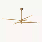 Rousselin Mobile Rod Chandelier 65"