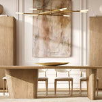 Rousselin Mobile Rod Chandelier 80"