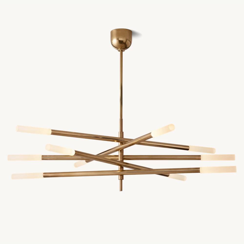 Rousselin Mobile Rod Chandelier