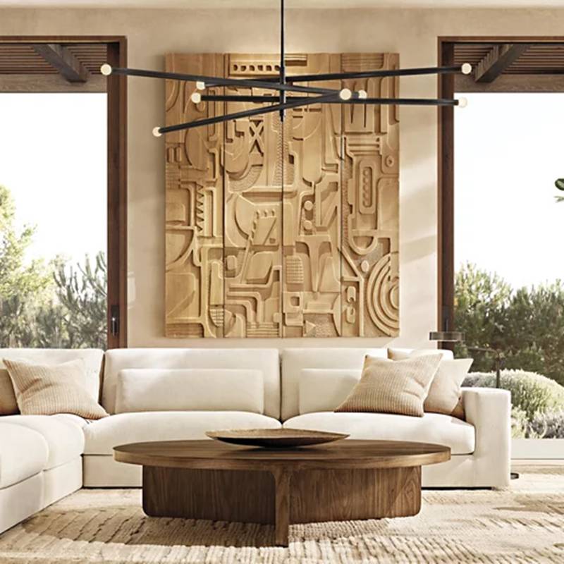 Rousselin Mobile Orb Chandelier