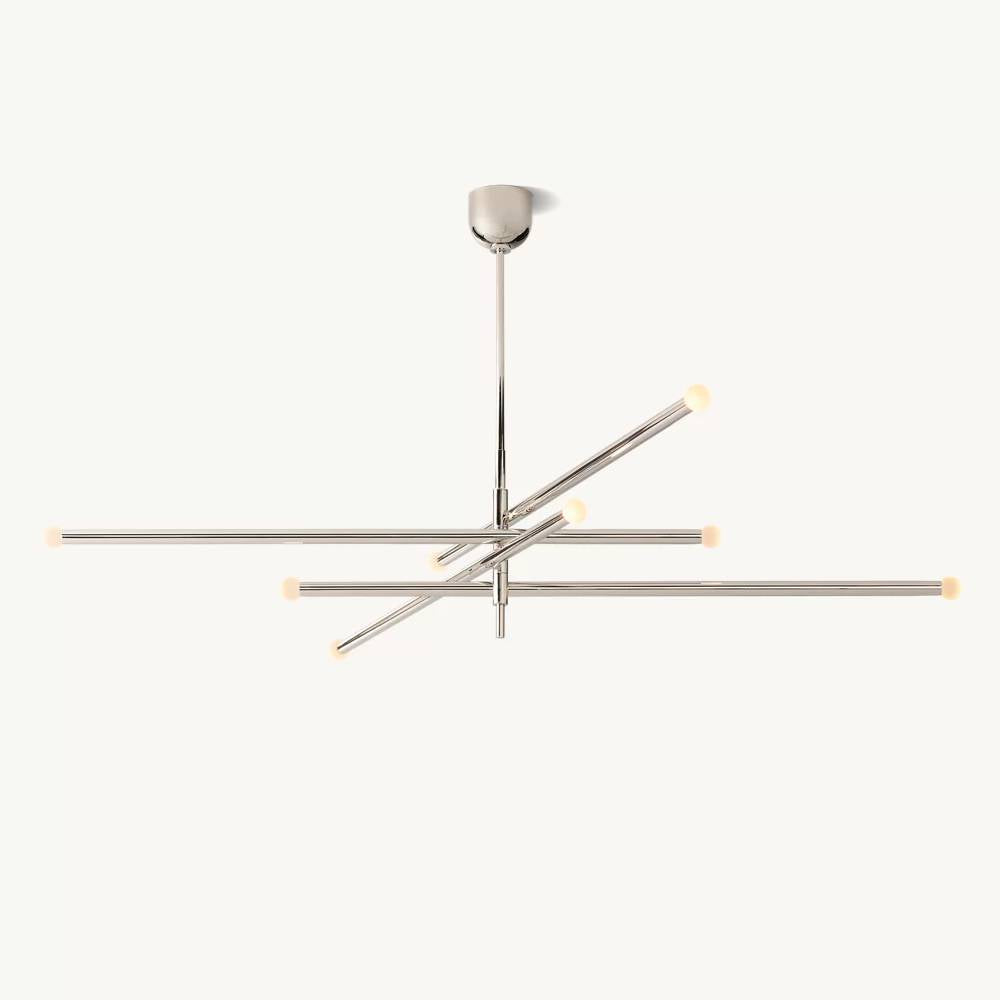 Rousselin Mobile Orb Chandelier 53"