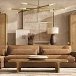 Rousselin Mobile Orb Chandelier 53"