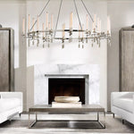 Fonsaire Round Chandelier 58"