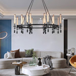Fonsaire Round Chandelier 58"