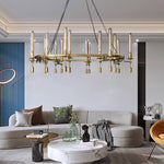 Fonsaire Round Chandelier 58"