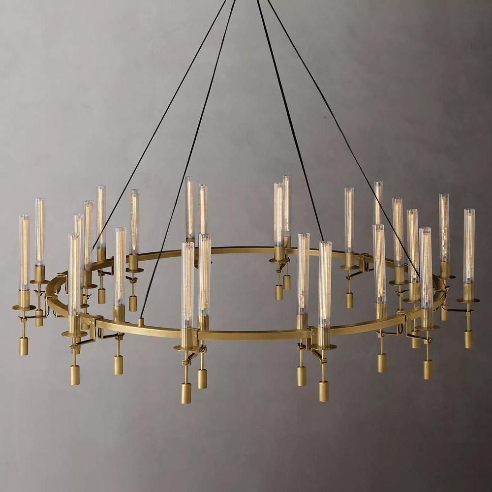 Fonsaire Round Chandelier 70"