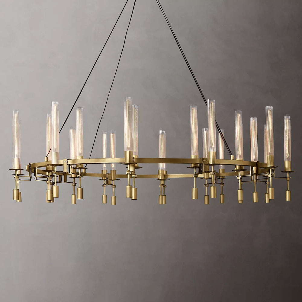 Fonsaire Round Chandelier 70"
