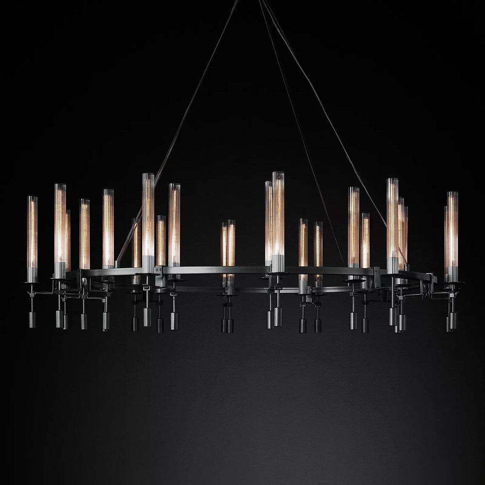 Fonsaire Round Chandelier 70"