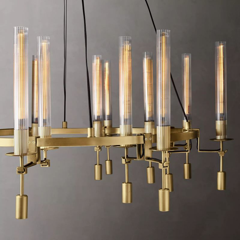 Fonsaire Round Chandelier 70"