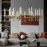 Fonsaire Round Chandelier 70"