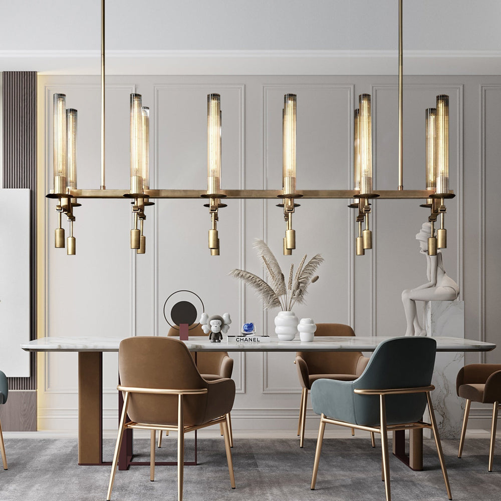 Fonsaire Linear Chandelier 54"