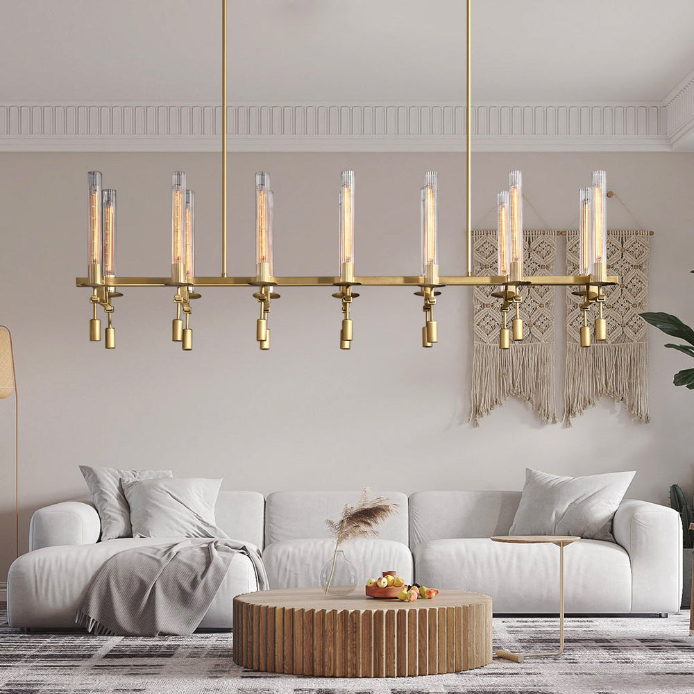 Fonsaire Linear Chandelier 66"