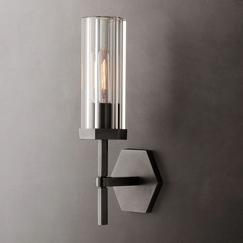 Lamport Hexagonal Wall Sconce