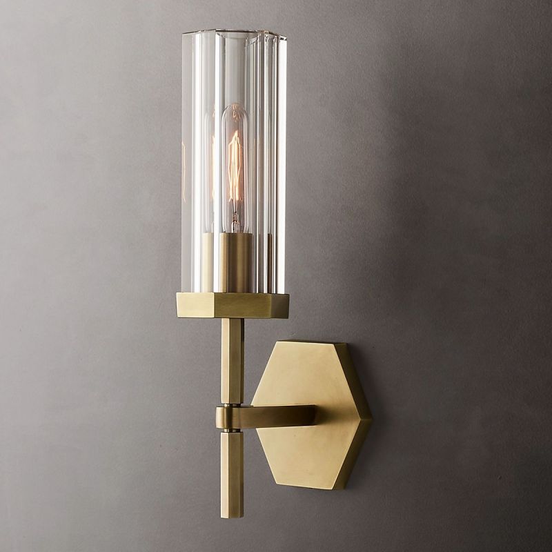 Lamport Hexagonal Wall Sconce
