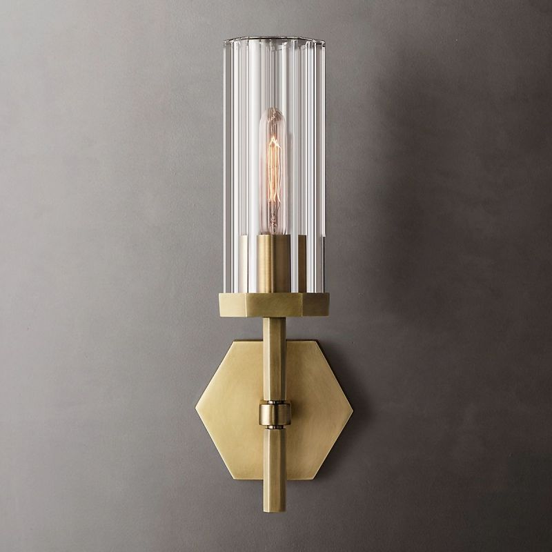 Lamport Hexagonal Wall Sconce