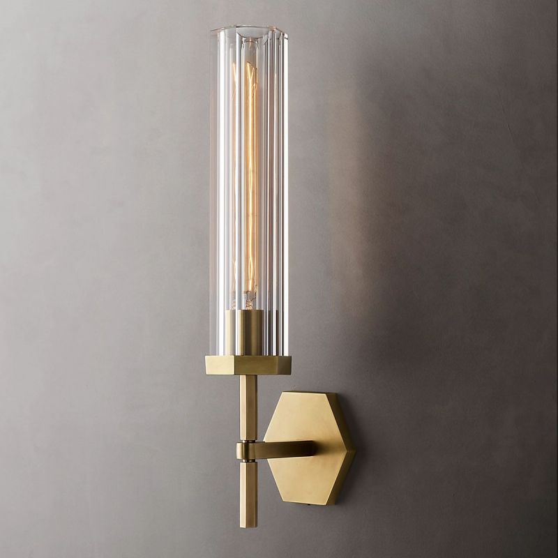Lamport Hexagonal Wall Sconce