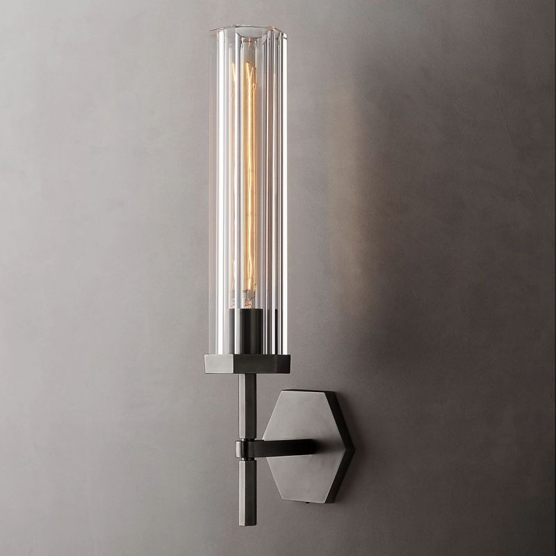 Lamport Hexagonal Wall Sconce
