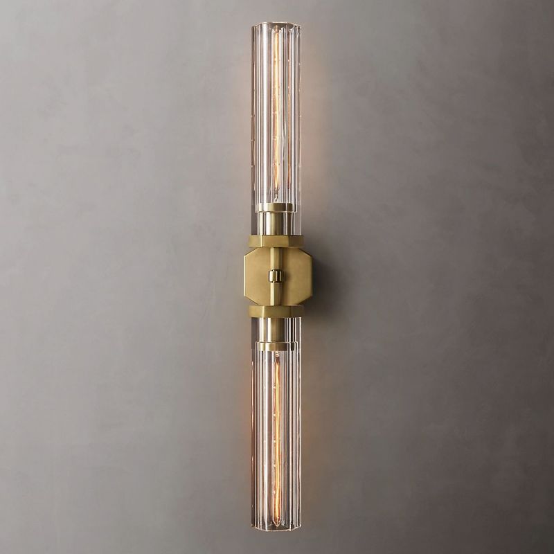 Lamport Hexagonal Double Wall Sconce