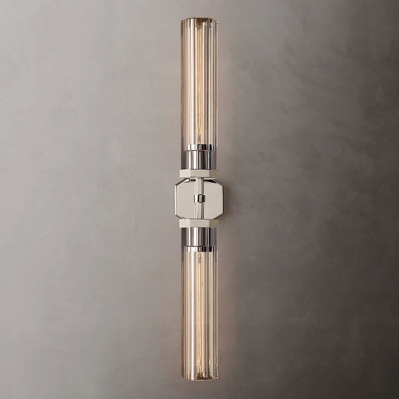 Lamport Hexagonal Double Wall Sconce