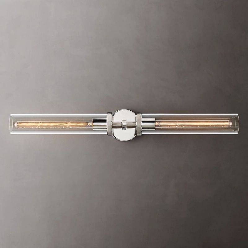 Lamport Cylindrical Double Wall Sconce