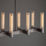 Vallon Glass Linear Chandelier 60"