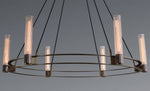 Vallon Glass Round Chandelier