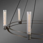 Vallon Glass Round Chandelier