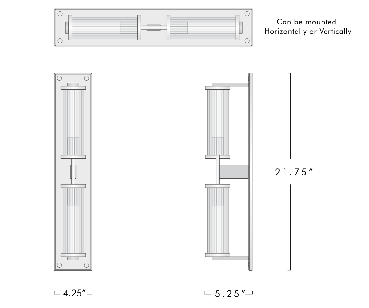 Vallon Linear Wall Sconce