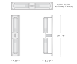 Vallon Linear Wall Sconce