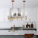 Vallon Linear Chandelier 47"