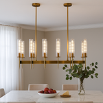 Vallon Linear Chandelier 47"