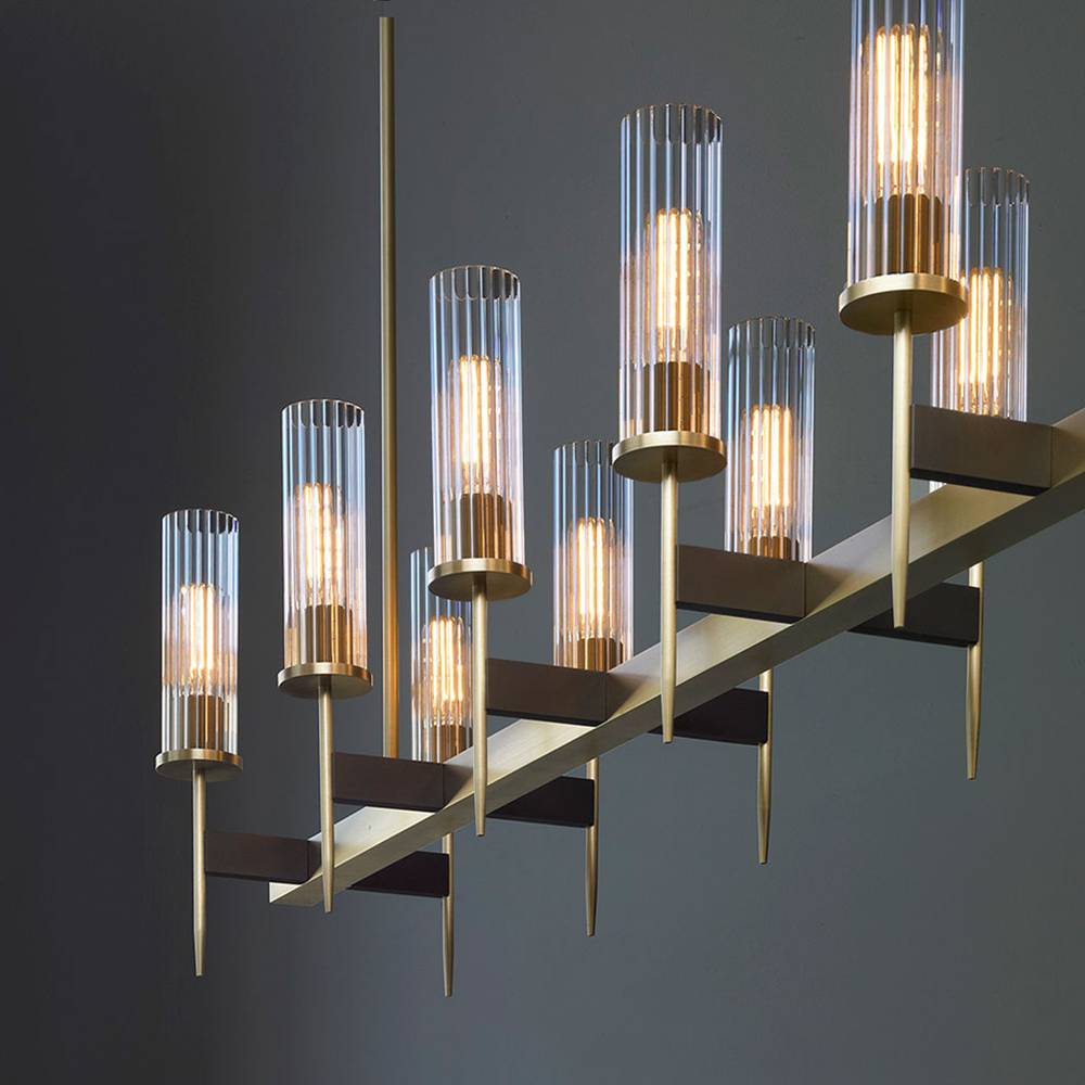 Vallon Linear Chandelier 60"
