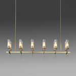 Vallon Linear Chandelier 60"