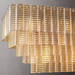 Sirelle Rectangle Chandelier 77"