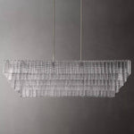 Sirelle Rectangle Chandelier 77"
