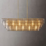 Sirelle Rectangle Chandelier 77"